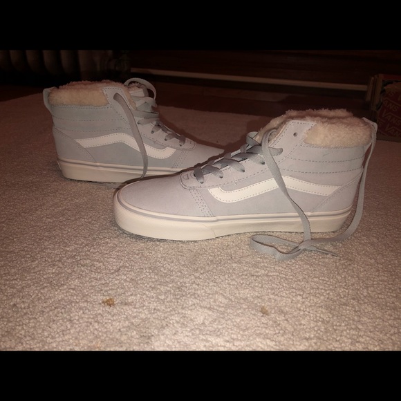 high top light blue vans